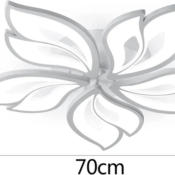 Modern LED Ceiling Light, 5 Heads Modern Chandelier Aluminum & Iron for Bedroom, Living Room 110V-240V
