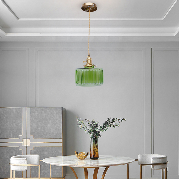 CNCEST Pendant Light, Hanging Ceiling Light, Height-adjustable Pendant Light