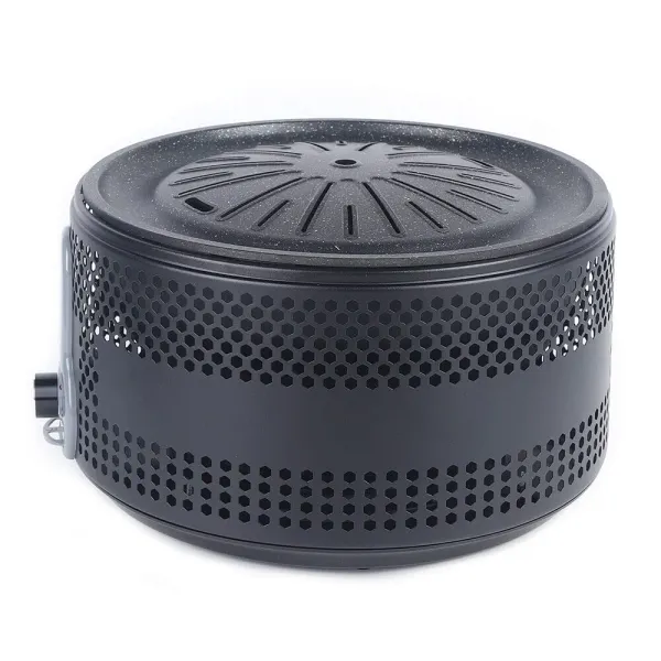 BBQ Grill Non-Stick Bakeware Portable Smokeless Grill Charcoal Barbecue for Garden Party Outdoor Camping Easy Clean