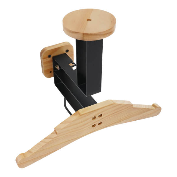 Wood color Helmet Holder, Wall Mount Helmet Holder, Wall Mount Holder for Motorcycle Helmet Clothing