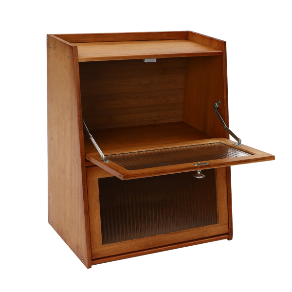 CNCEST Cabinet with Door, Mini Kitchen Cabinet, Storage Cabinet