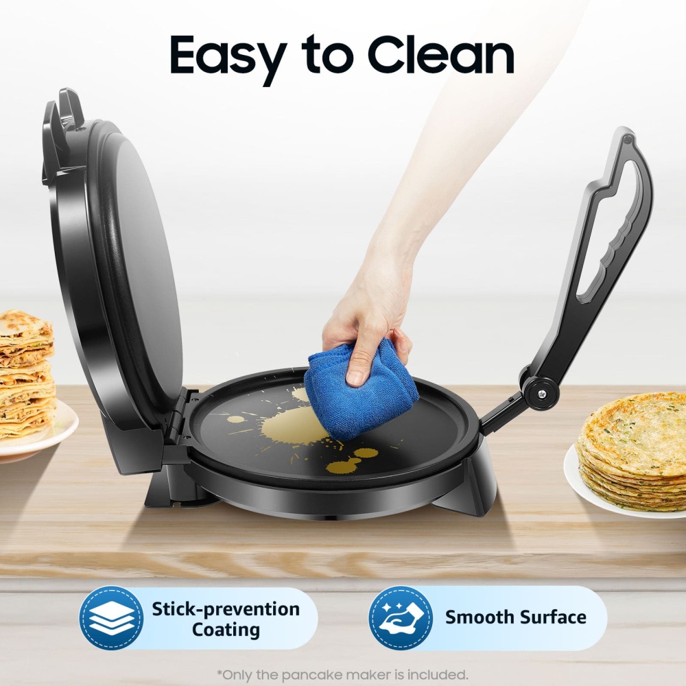 Electric Chapati Roti Maker, 1200 W Electric Chapati Maker, Flat Bread ...