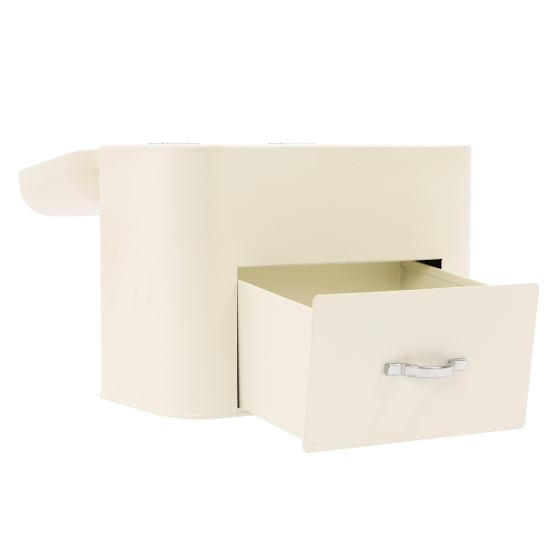 Electroplating Bread Boxes Bread Storage Box Bread Fresh Keeper Organizer, White