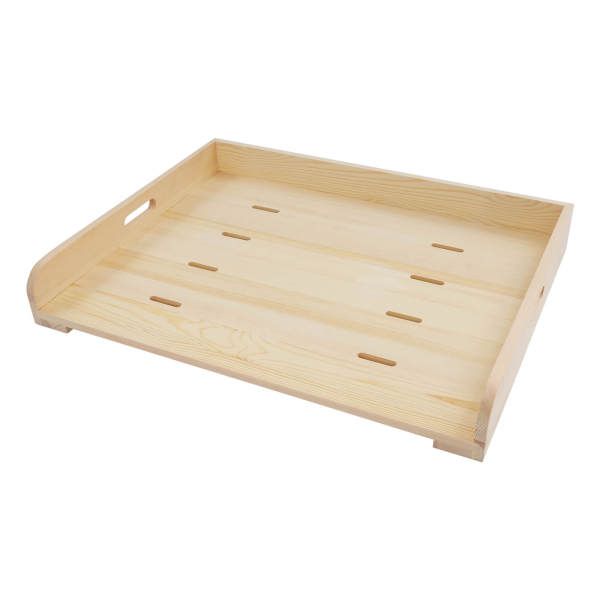 Wood Color Stove Top Cover, Stove Top Cover With Handles, Decorative Serving Tray