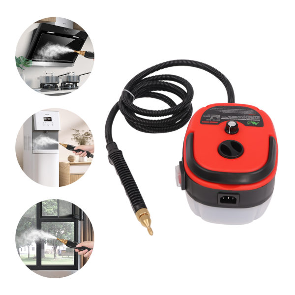 Pressure Steam Cleaner 1500W Handheld High Temp Portable Cleaning Machine for Home Use Grout Tile Car Detailing Kitchen Bathroom