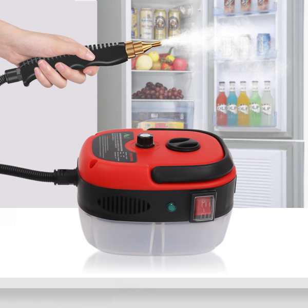 Pressure Steam Cleaner 1500W Handheld High Temp Portable Cleaning Machine for Home Use Grout Tile Car Detailing Kitchen Bathroom