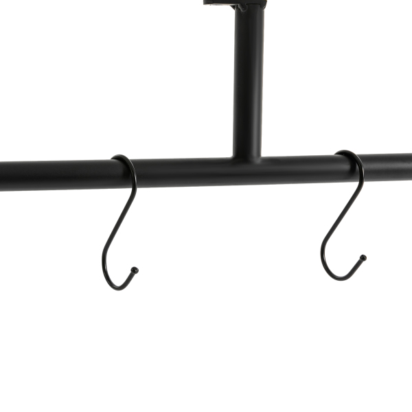 3 Tier Floating Pipe Shelving,Industrial Wall Mounted Ladder Shelf Hanging with Circular Tube