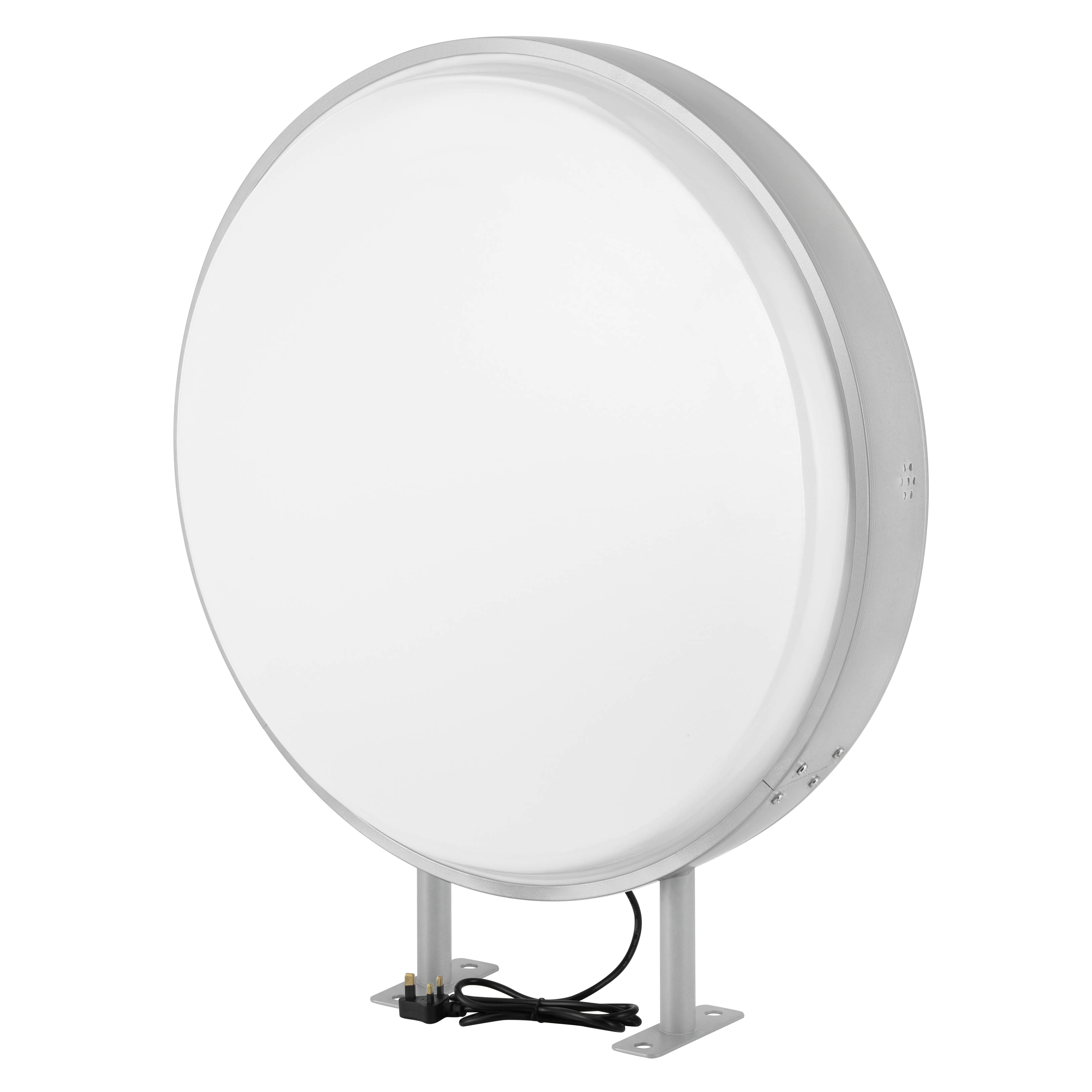 24 Inch LED Double Sided Round Light Box Business Signs Store Display ...