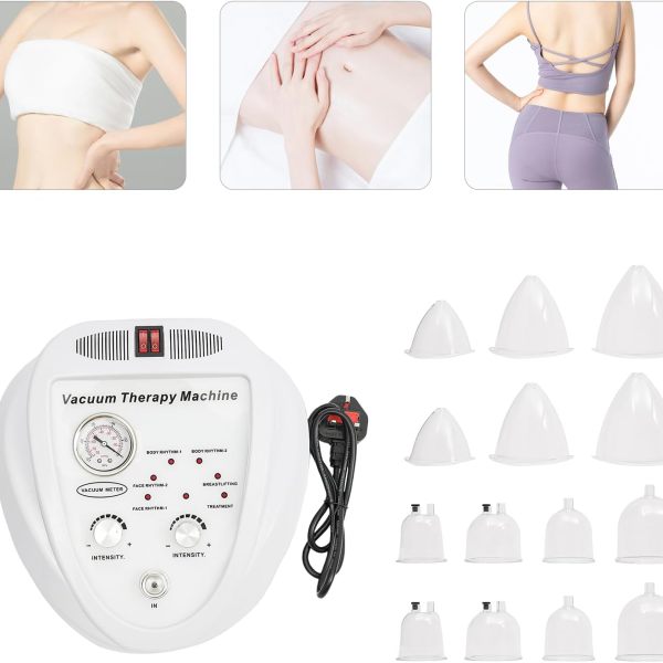 Vacuum Therapy Machine Butt Lifting Machine Vacuum Cupping Massager with 30 Cups
