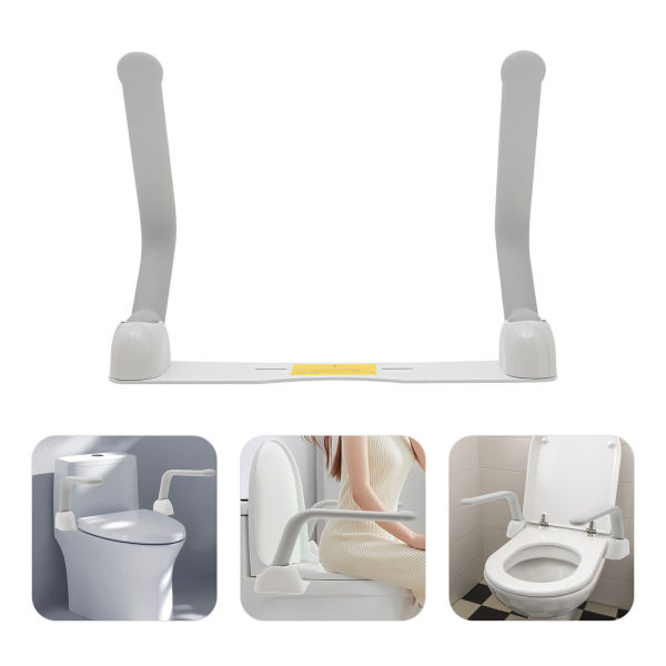 Adjustable Toilet Safety Frame Assist Handrail Elderly Handicap Grab Bar