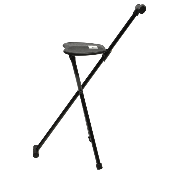 Walking Stick, Walking Cane, Cane Chair, Folding Cane with Seat is 35.4 Inches Tall, and Supports up to 220 Pounds