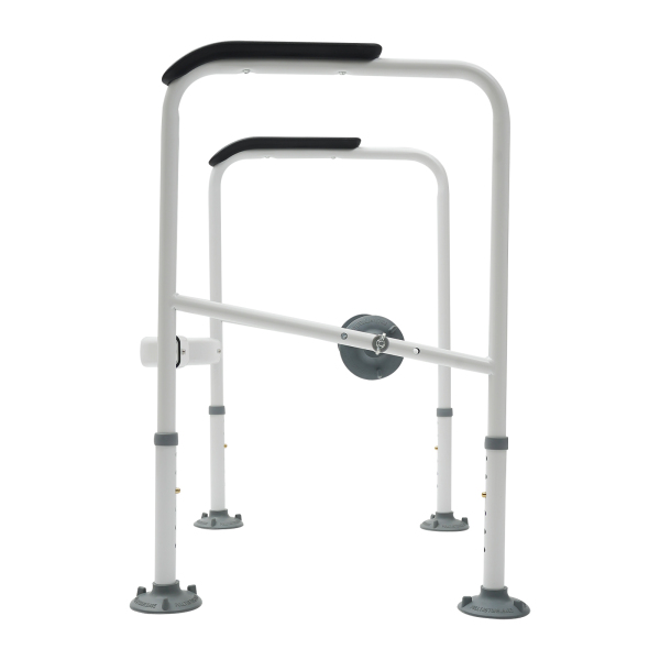 Toilet Safety Rails, Toilet Safety Frame for Elderly, Handicap, or Disabled, Handicap Toilet Seat with Handles