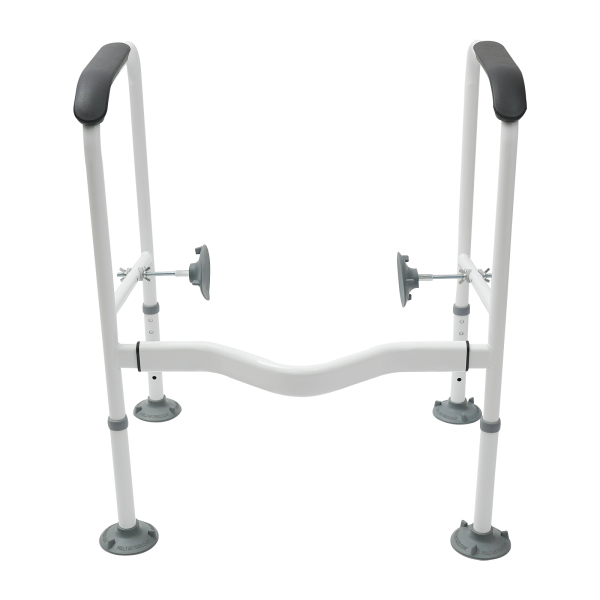 Toilet Safety Rails, Toilet Safety Frame for Elderly, Handicap, or Disabled, Handicap Toilet Seat with Handles