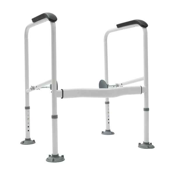 Toilet Safety Rails, Toilet Safety Frame for Elderly, Handicap, or Disabled, Handicap Toilet Seat with Handles