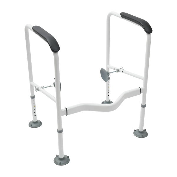 Toilet Safety Rails, Toilet Safety Frame for Elderly, Handicap, or Disabled, Handicap Toilet Seat with Handles