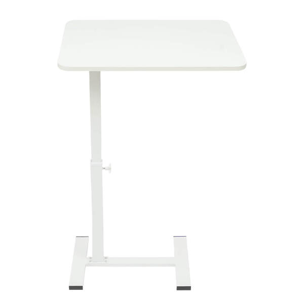 Bedside Table, Adjustable Hospital & Home Use Bed Table,  Rolling Laptop Table