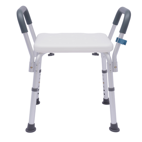 Shower Chair With Armrests, Height-adjustable Shower Stool, Bath Chair For Senior Citizens, Pregnant Women