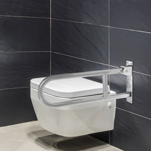 Wall Support Handle Folding Toilet Support Handle, 60 cm Bathroom Shower Safety Handles
