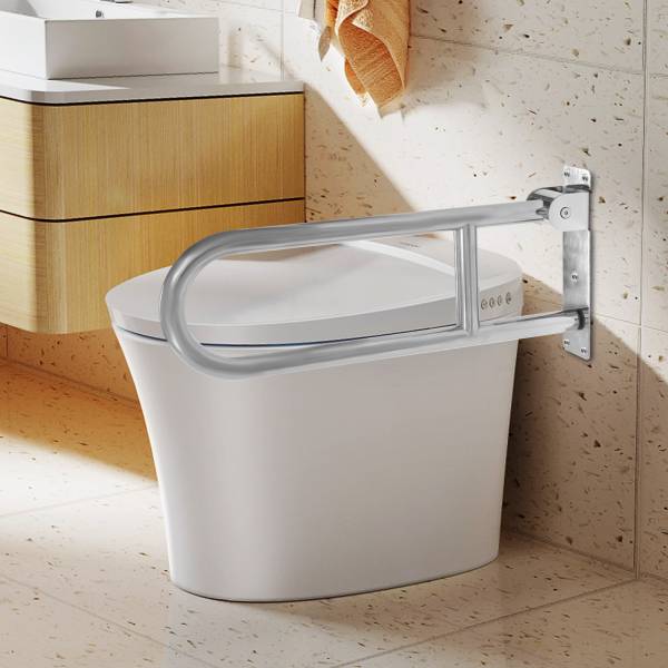 Wall Support Handle Folding Toilet Support Handle, 60 cm Bathroom Shower Safety Handles