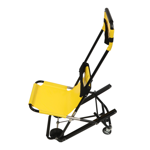 Manual Lift Stair Chair Withstands 350.53 lbs, Portable Folding Stair Chair for Daily Transfer, Folding Evacuation Chair to Assist Moving Elderly