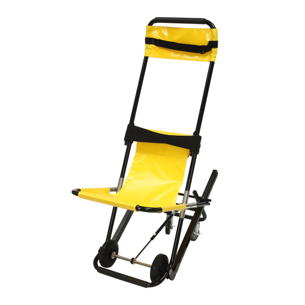 Manual Lift Stair Chair Withstands 350.53 lbs, Portable Folding Stair Chair for Daily Transfer, Folding Evacuation Chair to Assist Moving Elderly