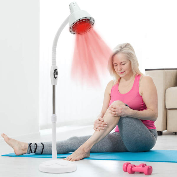Infrared Light Lamp, Infrared Heat Lamp, 275W Near Infrared Lamp for Body or Pain with Stand
