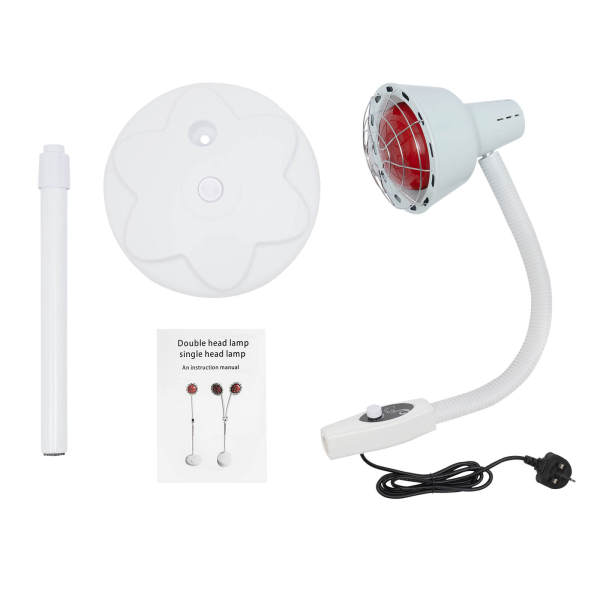 Infrared Light Lamp, Infrared Heat Lamp, 275W Near Infrared Lamp for Body or Pain with Stand