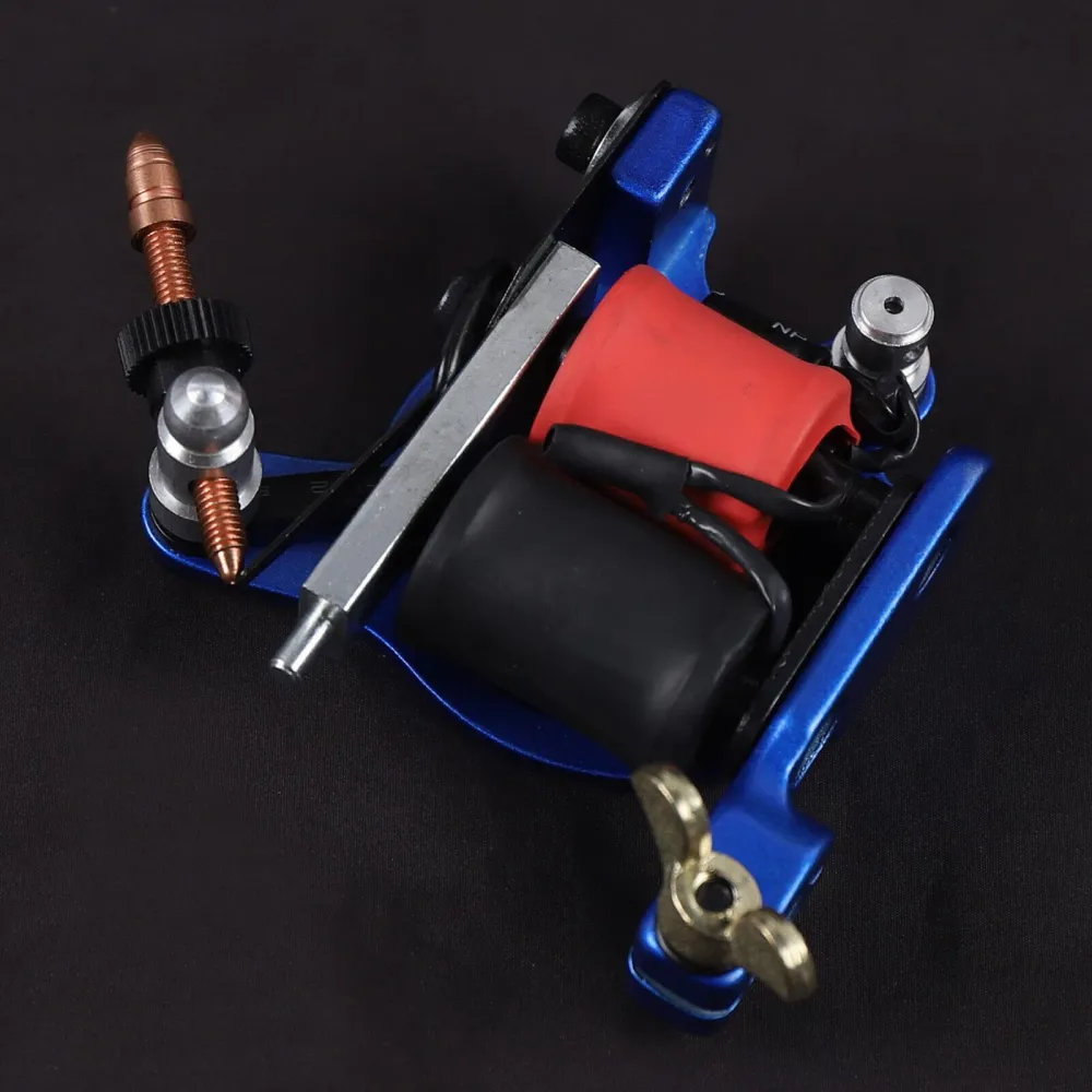 Tattoo Gun Kit For Beginners Professional Complete Tatoo Kit 2 Machine Gun 50 Needles 20 Inks Power Supply  4 Styles Of Tattoo Machines
