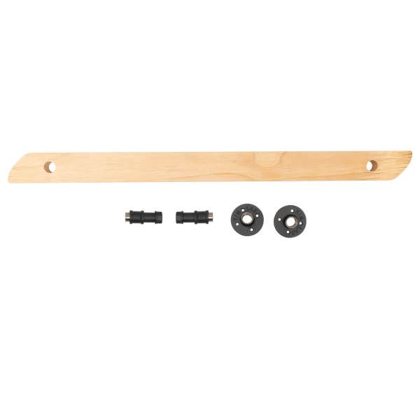 3.3ft Wooden Handrails for Stairs 100cm Staircase Railings Wall Mounted Non-Slip Grab Bar Handrail for Home Indoor Lofts Steps Decking Stairs Solid Wood