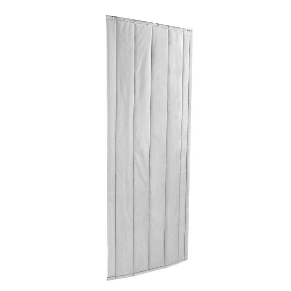 31.5*83In Thermal Insulated Door Curtain Heavy Duty Cold Protection Door Screen (Gray)