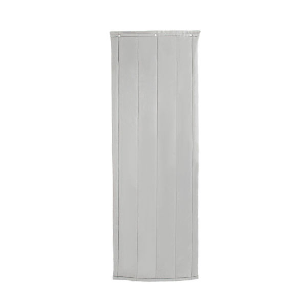 Thermal Insulated Magnetic Door Curtains Cold Protection Winter Grey