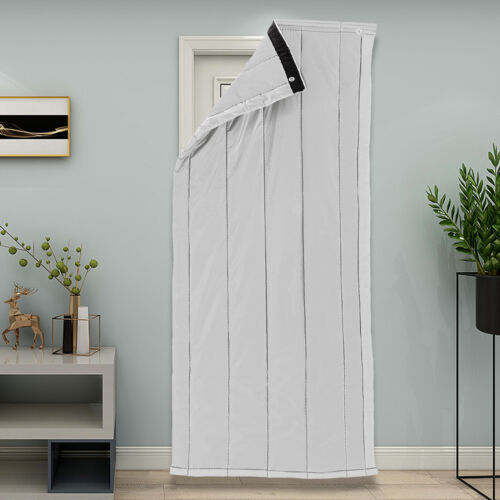 31.5*79in Insulated Door Curtain Thermal Doorway Curtain Cold Protection Screen