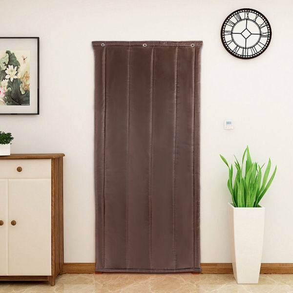28*79Inch Thermal Insulated Door Curtain Noise Insulation Waterproof Windproof