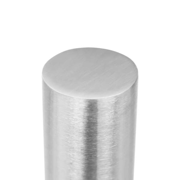 110cm Railing Post, 316 Stainless Steel Railing Fence Pole, Corner Post Stainless Steel Pole, Guardrail, for Balcony, Swimming Pool, Attic