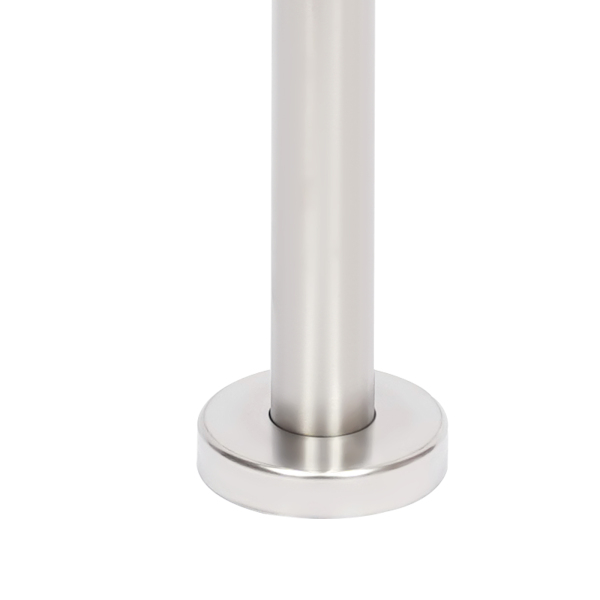 90cm 304 Stainless Steel Balustrade Posts with Glass Clamps and Rubbers,Railing Fence Pole Handrail