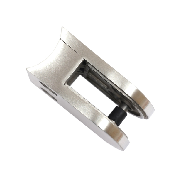 90cm 304 Stainless Steel Balustrade Posts with Glass Clamps and Rubbers,Railing Fence Pole Handrail
