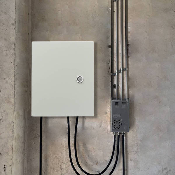 Outdoor Electrical Box, Electrical Box, Lockable Outdoor Electrical Box 25x30x15cm