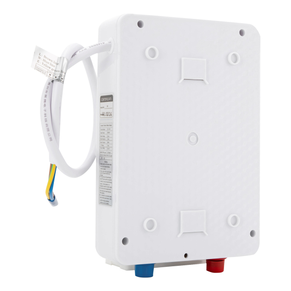 Mini Kitchen Instant Water Heater 6000W Shower Tankless Water Heater 230V Mini Low Pressure Undersink Electric Instant Water Heater