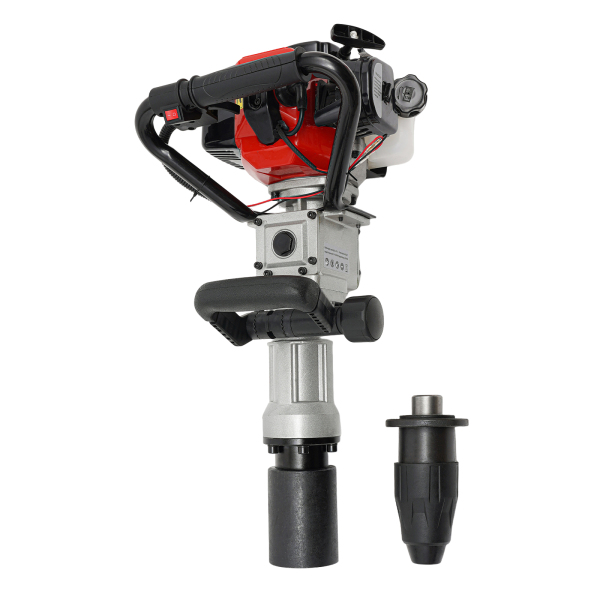 52cc Gas-Powered T Post Driver Fence Post Driver Gasoline Piling 2-Stroke Engine EPA Certificated w/Storage Case