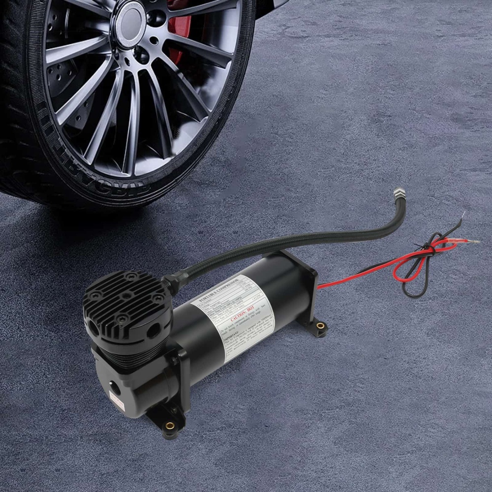 Air Compressor Kit, 12V Air Compressor, Air Ride Suspension Compressor ...