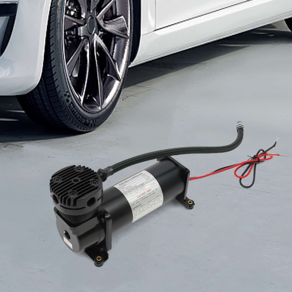 Air Compressor Kit, 12V Air Compressor, Air Ride Suspension Compressor ...