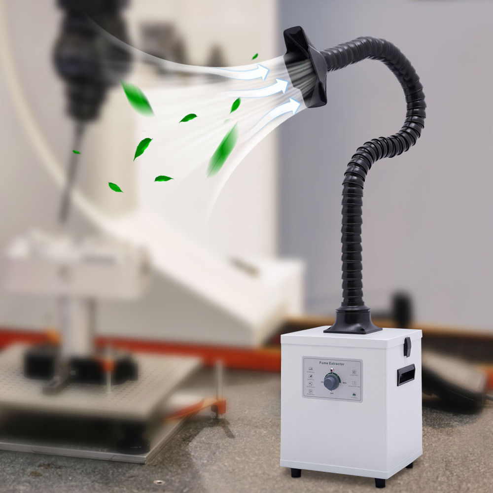 Fume Extractor 3 Filter Air Purifier 150W for Laser Cutting & Engraving ...