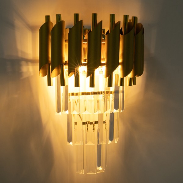Crystal Wall Lamp, Modern Wall Light, Wall Lamp for front doors, bedrooms, living rooms, dining rooms, study rooms - JX10 style