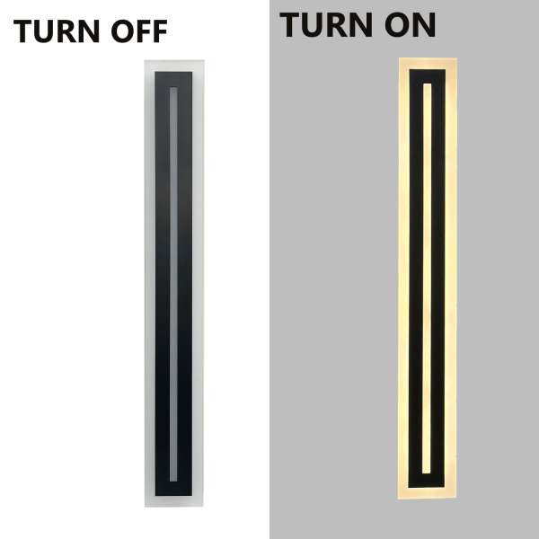 LED Modern Wall Lights Exterior Wall Light Suitable for Porch Patio Living Room Bedroom