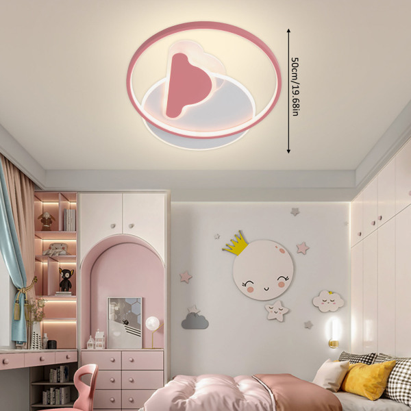 Cloud Shape Ceiling Light, Dimmable LED Ceiling Light with Remote Control