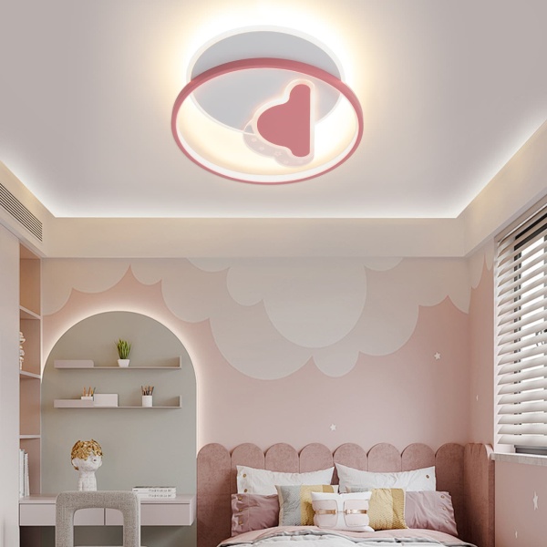 Cloud Shape Ceiling Light, Dimmable LED Ceiling Light with Remote Control