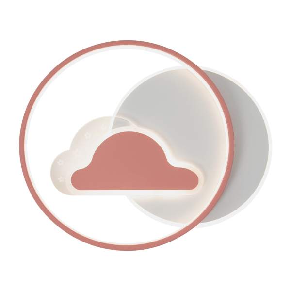 Cloud Shape Ceiling Light, Dimmable LED Ceiling Light with Remote Control
