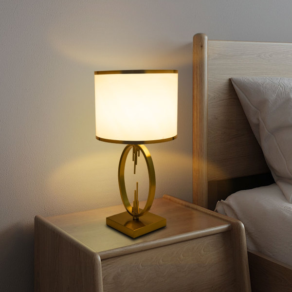 48cm Modern Table Lamp, Square Table Lamp, Table Desk Reading Light
