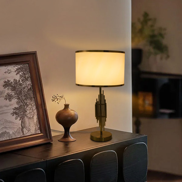 55cm Bedside Table Lamp, Side Table Lamp, Bedroom Desk Light