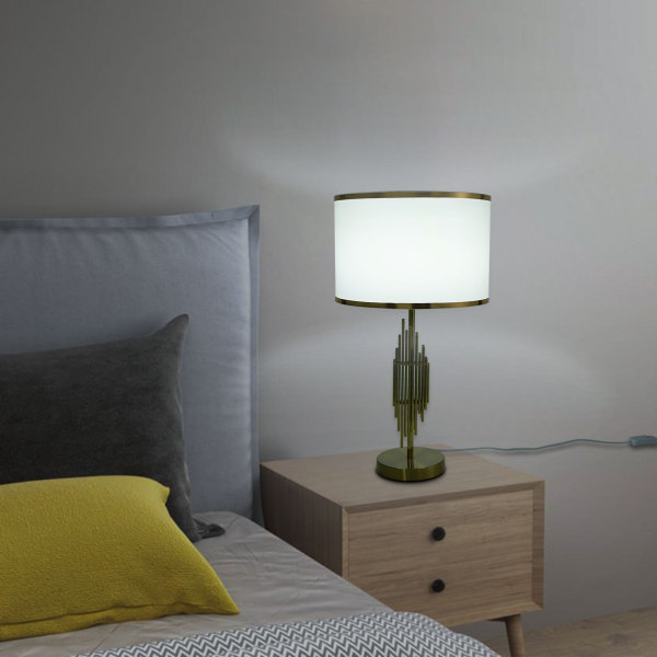 55cm Bedside Table Lamp, Side Table Lamp, Bedroom Desk Light